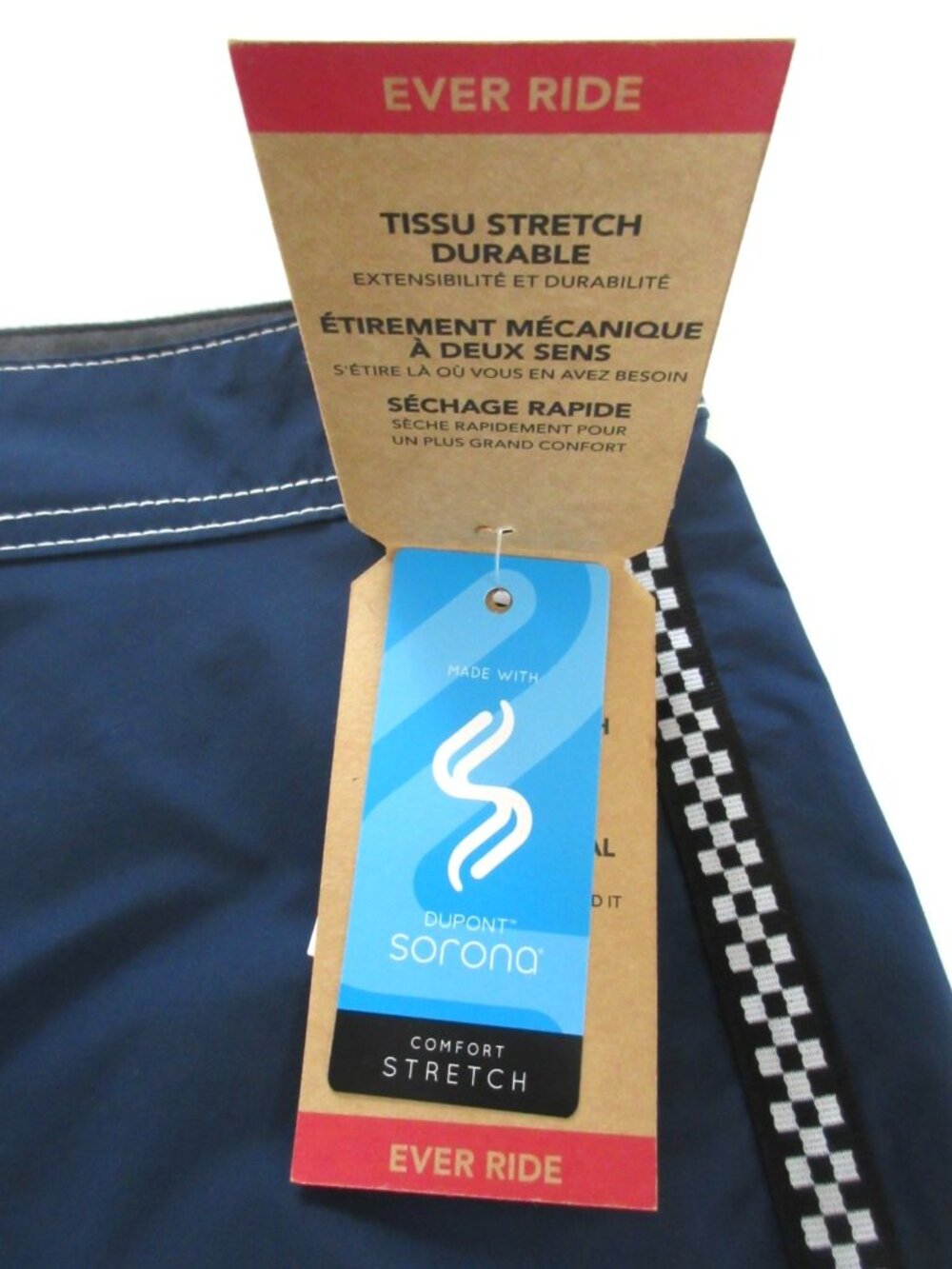 Vans Men's Ever-Ride Stretch Boardshorts Swim Trunks Navy Blue Black Size 34 NWT - Picture 3 of 9